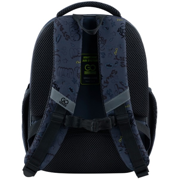 Рюкзак каркасний "GoPack" Education Super Skater 2від.,3карм. №GO25-597M-4(8)