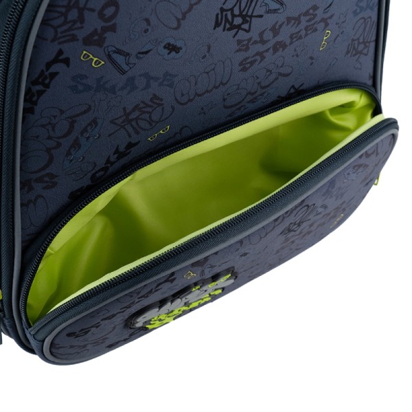 Рюкзак каркасний "GoPack" Education Super Skater 2від.,3карм. №GO25-597M-4(8)