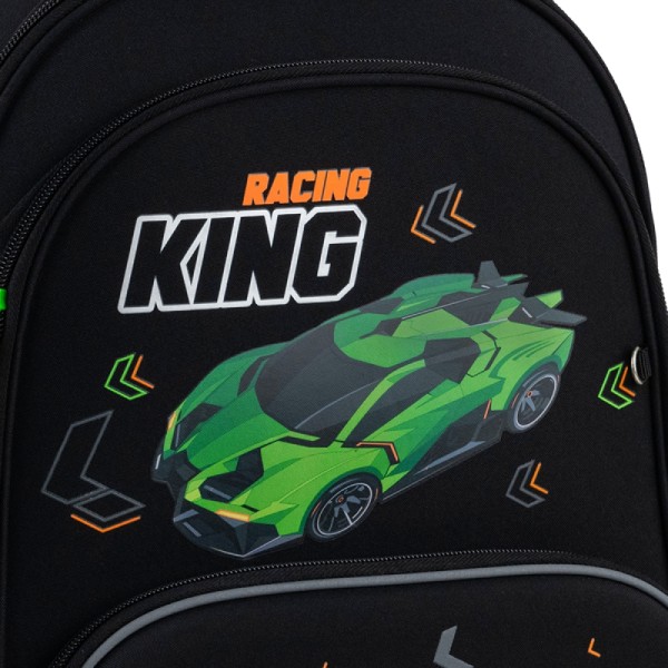 Рюкзак каркасний "GoPack" Education Rasing King 2від.,3карм. №GO25-597M-5(8)
