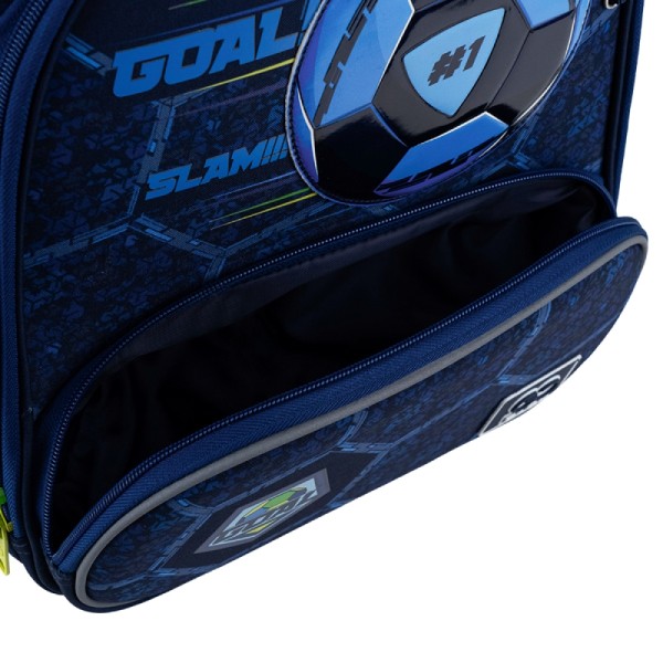 Рюкзак каркасний "GoPack" Education Goal 2від.,3карм. №GO25-597M-6(8)