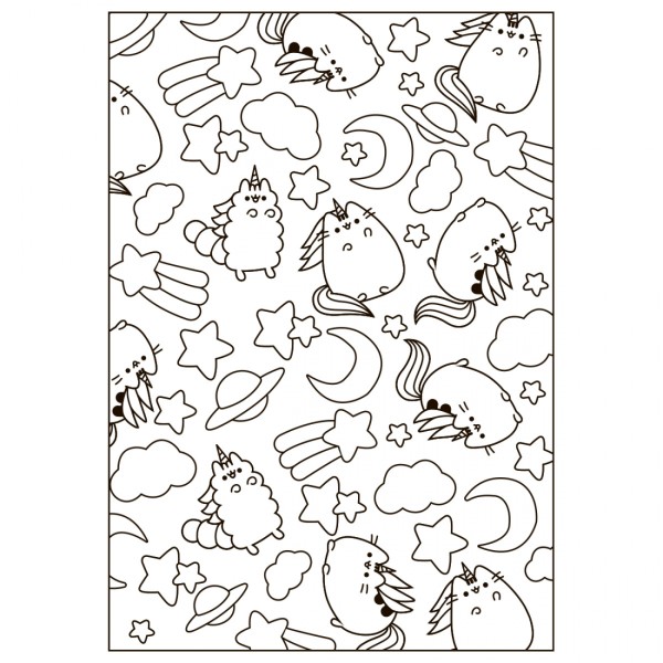 Розмальовка А4 "Pusheen 2" 12стор. №743274/Yes/(100)