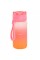Пляшка для води пласт. "Yes" Fusion 500мл рожева софт тач №708323(25)