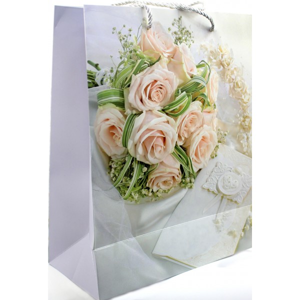 Пакет подарунковий папер. 23х32х10см, 3D №222-L/461657/Leader/(12)