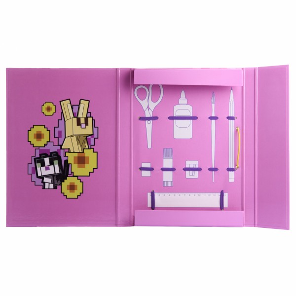 Папка для праці А4 "Yes" №500248 "Minecraft Spring" картон.(20)