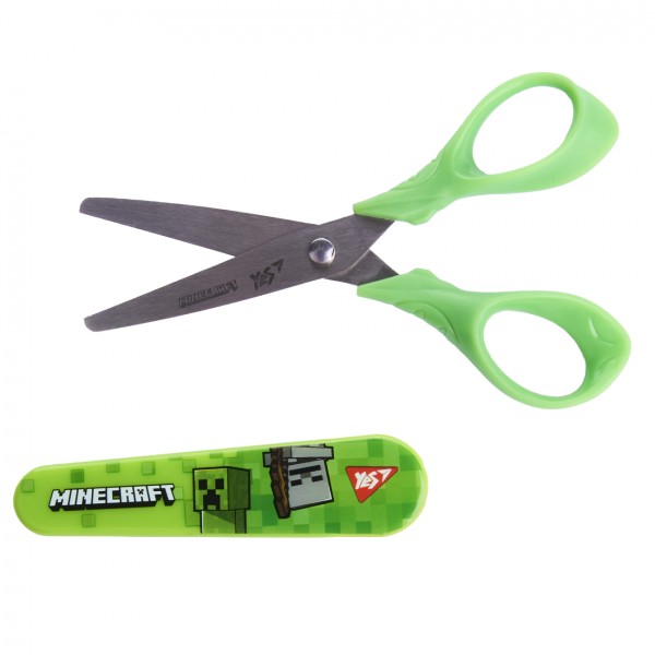 Ножиці дит. "Yes" №480463 Minecraft 13см у футлярі(12)(360)