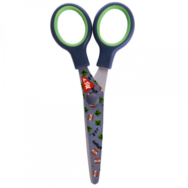 Ножиці дит. "Yes" №480470 Minecraft 13см з принтом на лезі(12)(360)