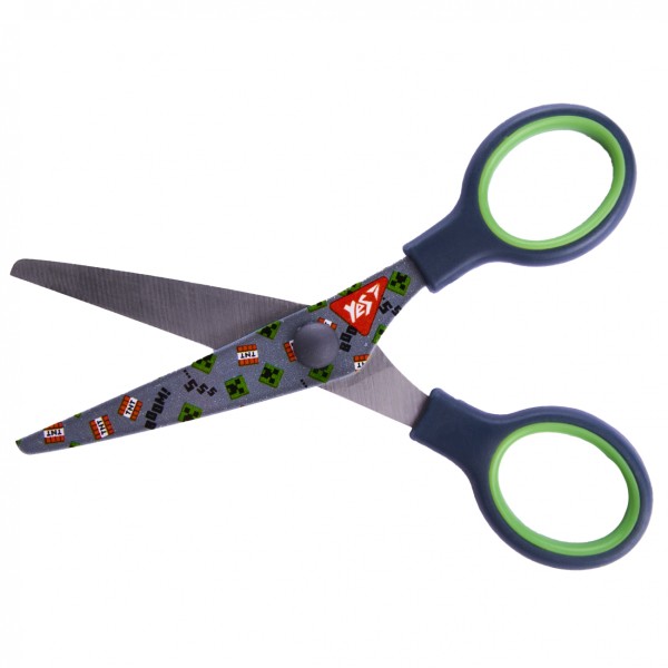 Ножиці дит. "Yes" №480470 Minecraft 13см з принтом на лезі(12)(360)