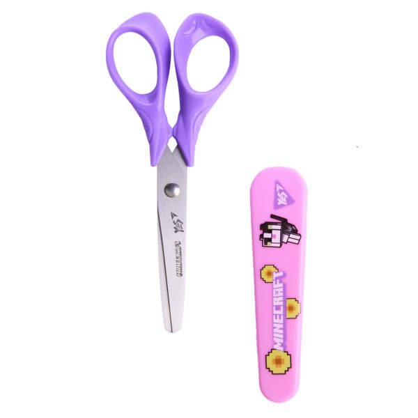 Ножиці дит. "Yes" №480464 Minecraft.Spring 13см у футлярі(12)(360)