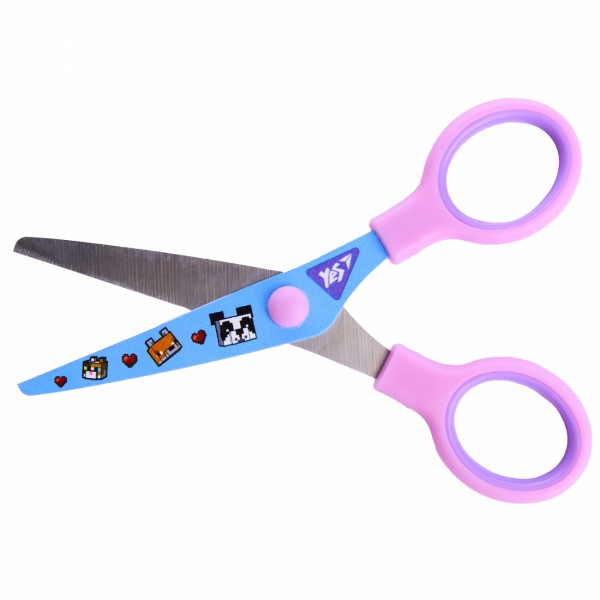 Ножиці дит. "Yes" №480471 Minecraft.Spring 13см з принтом на лезі(12)(360)