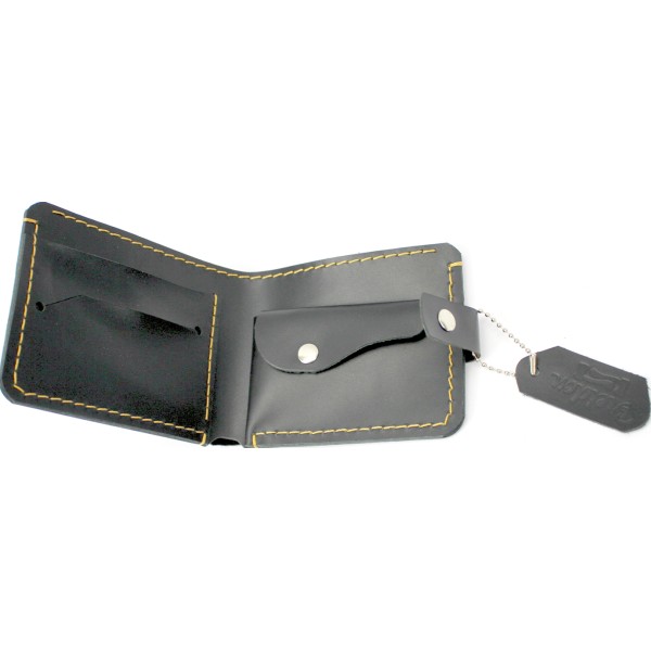 Гаманець "Plain" шкіра чорний/Breidon/