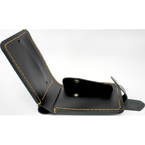 Гаманець "Plain" шкіра чорний/Breidon/