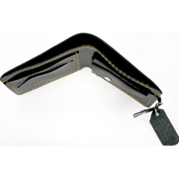 Гаманець "Plain" шкіра чорний/Breidon/