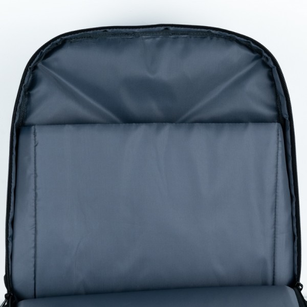 Рюкзак "GoPack" Education Teens 2від.,1карм. чорний №GO25-153L(10)