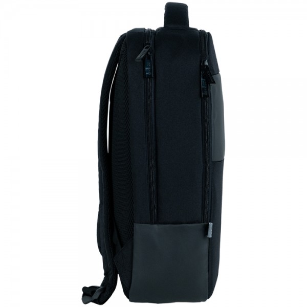 Рюкзак "GoPack" Education Teens 2від.,1карм. чорний №GO25-153L(10)