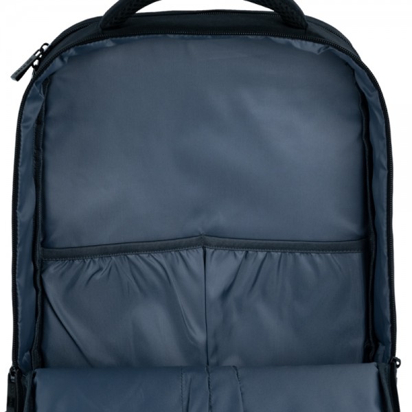 Рюкзак "GoPack" Education Teens 2від.,1карм. чорний №GO25-153L(10)