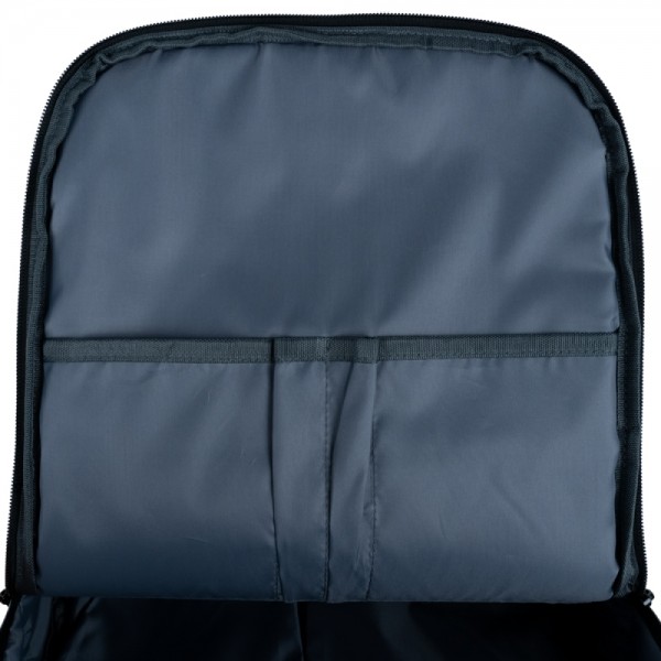 Рюкзак "GoPack" Education Teens 2від.,1карм. чорний №GO25-153L(10)