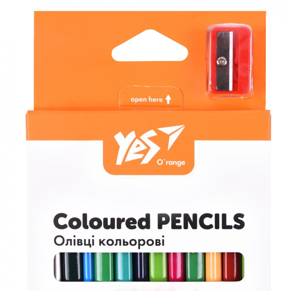 Олівці кольор. 18/36 кольор. "Yes" №290752 O'range Line з точилкою(8)(160)
