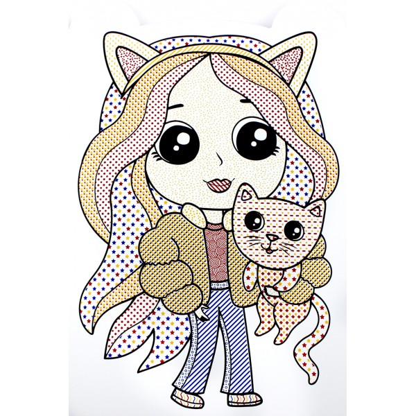 Розмальовка А4 для малят "Видання для дозвілля" Water Book 3+ мікс №РМ-82/Апельсин/(16)