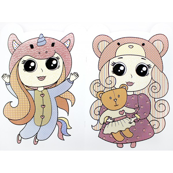 Розмальовка А4 для малят "Видання для дозвілля" Water Book 3+ мікс №РМ-82/Апельсин/(16)