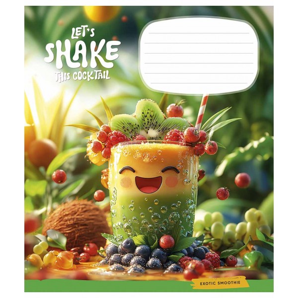 Зошит 12арк. кліт. Школярик (хлопч.) ВД-лак №012-3541K(30)(300)