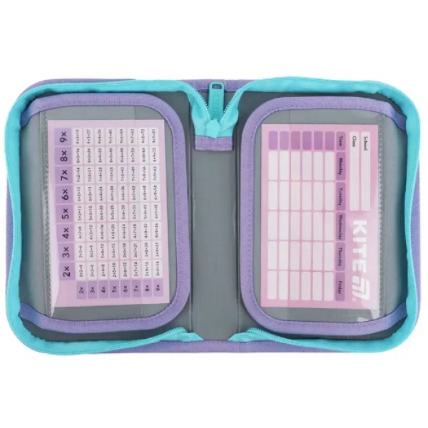 Пенал "Kite" Awesome 1від.,б/н,з 2 відворотами №K25-622-5(48)