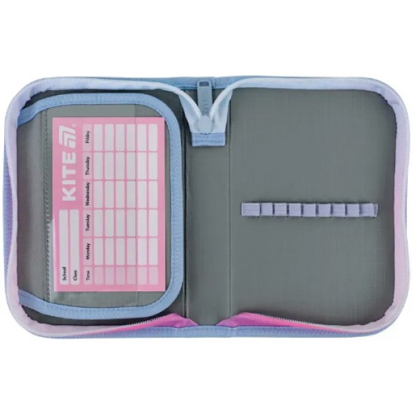 Пенал "Kite" Shiny 1від.,б/н,з 1 відворотом №K25-621-3(48)