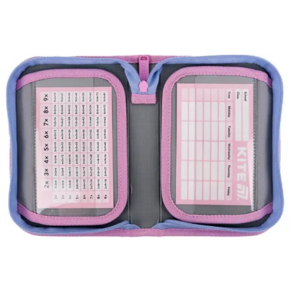 Пенал "Kite" Love is 1від.,б/н,з 2 відворотами №K25-622-3(48)