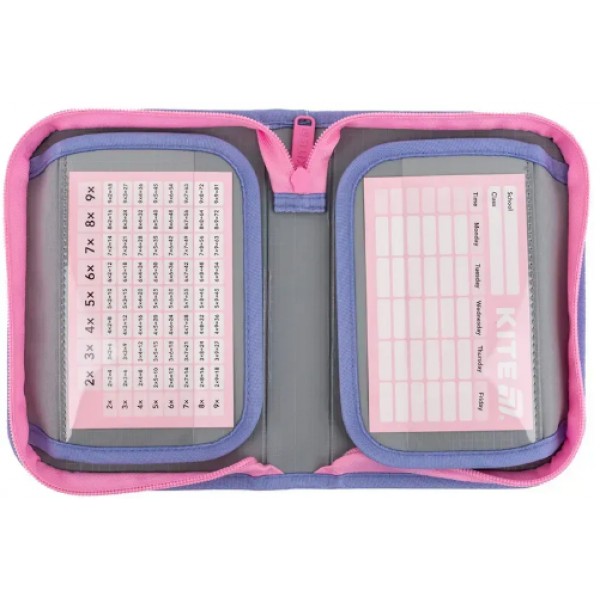 Пенал "Kite" My Little Pony 1від.,б/н,з 2 відворотами №LP25-622(48)