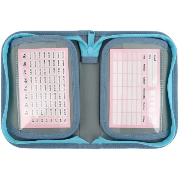 Пенал "Kite" Studio Pets 1від.,б/н,з 2 відворотами №SP25-622-3(48)