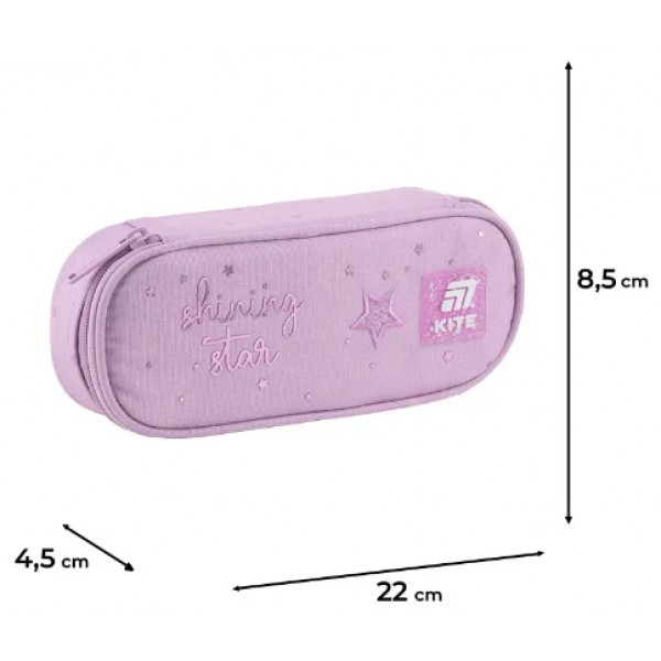 Пенал "Kite" Shining Star 1від. №K25-599-7(48)