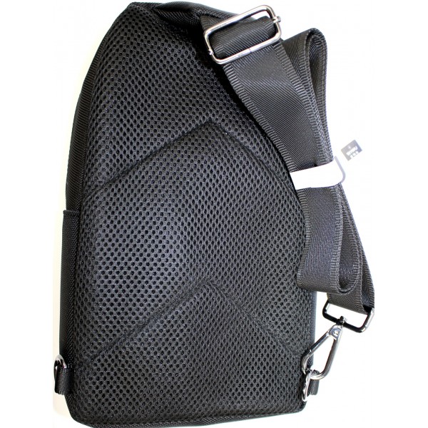 Сумка плечова "WIWU" Salem Crossbody Bag вологостійка black №1298/Breidon/