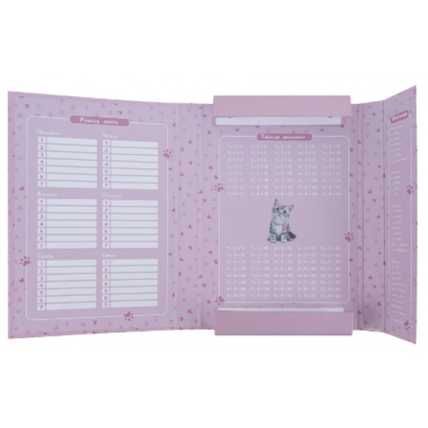 Папка для зош. В5 "Kite" №SP25-210 Studio Pets на рез. картон(10)(40)