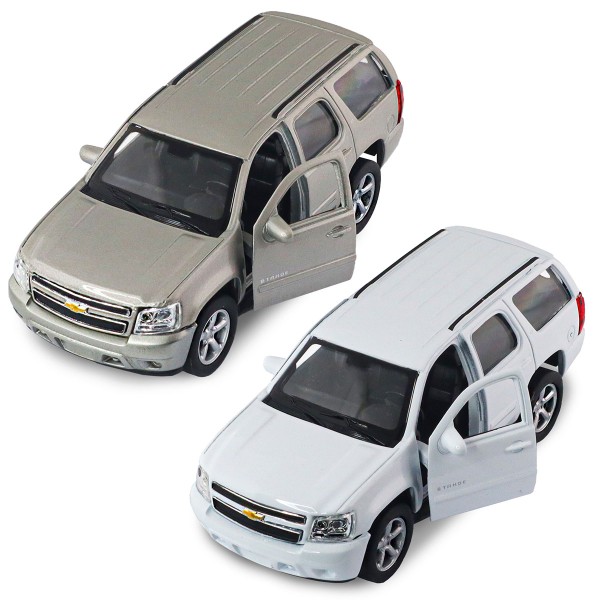 Автомодель "Technodriver" CHEVROLET TAHOE 2008 білий, сірий №250382W/КіддіСвіт/