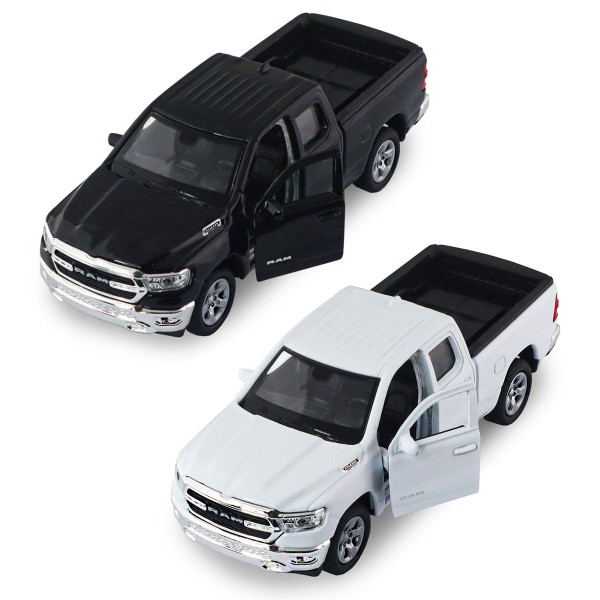 Автомодель "Technodriver" RAM 1500 2019 білий, чорний №250385W/КіддіСвіт/