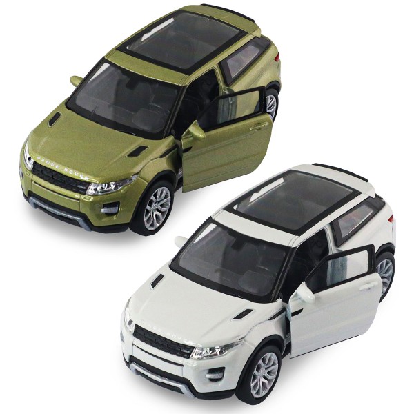 Автомодель "Technodriver" LAND ROVER RANGE ROVER EVOQUE білий, зелений№250388W	/КіддіСвіт/