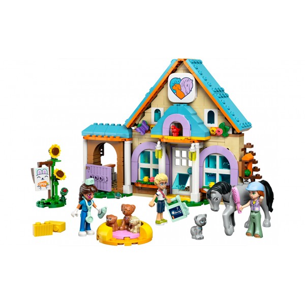 Конструктор "LEGO" Friends Ветеринарна клініка для коней і домашніх улюбленців №42651