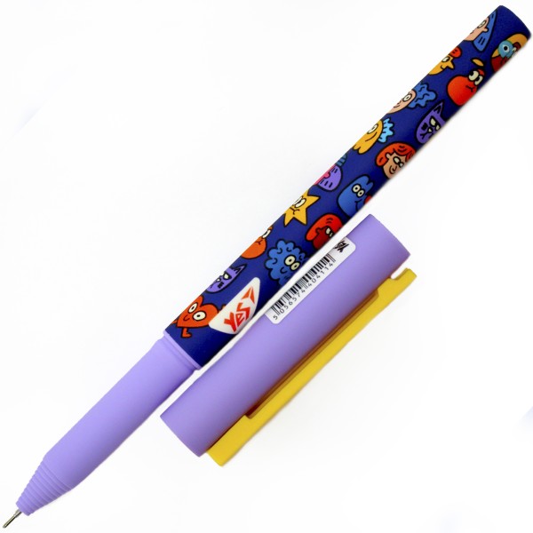 Ручка гел. "Yes" №412123 Stand with Ukraine 0,5мм синя(24)