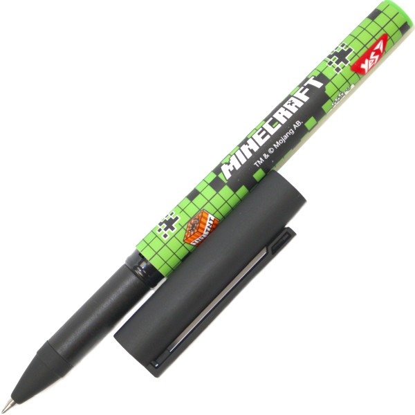 Ручка гел. "Yes" №420464 Minecraft.Boom 0,5мм синя(24)(144)