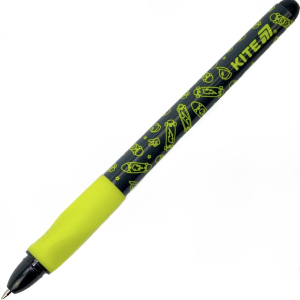 Ручка кульк. "Kite" №K25-099-1 Easy Start Skate 0,7мм синя(24)(192)