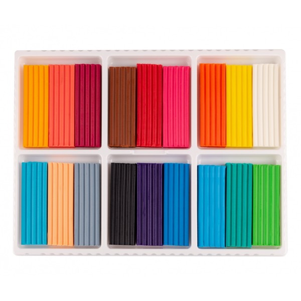 Пластилін "Yes" O'range Line 18 кольор. 360гр №540691(14)