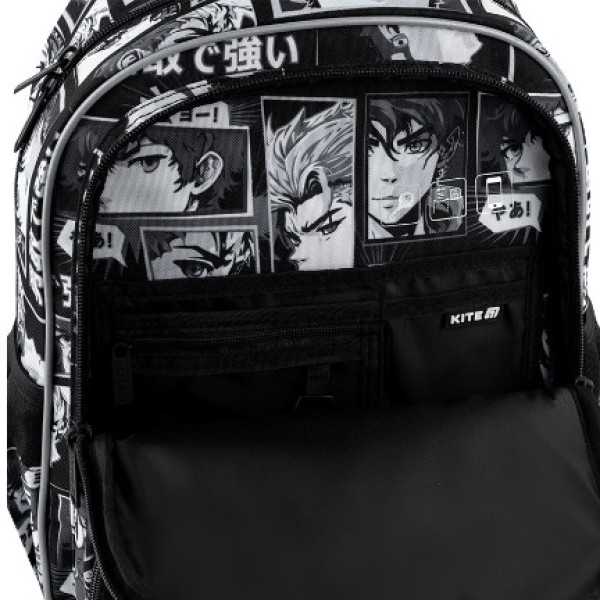 Рюкзак "Kite" Education Anime Boy 2від.,2карм. №K25-773M-4(4)