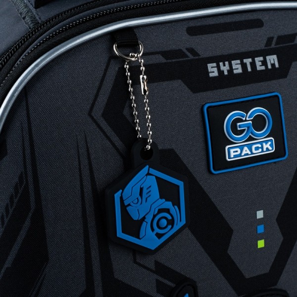 Рюкзак каркасний "GoPack" Education Warrior 2від.,3карм. №GO25-165M-6(4)