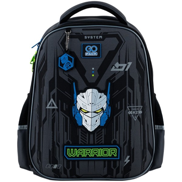 Рюкзак каркасний "GoPack" Education Warrior 2від.,3карм. №GO25-165M-6(4)