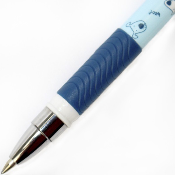 Ручка кульк. "Kite" №K24-032-3 Dog синя(28)(1260)