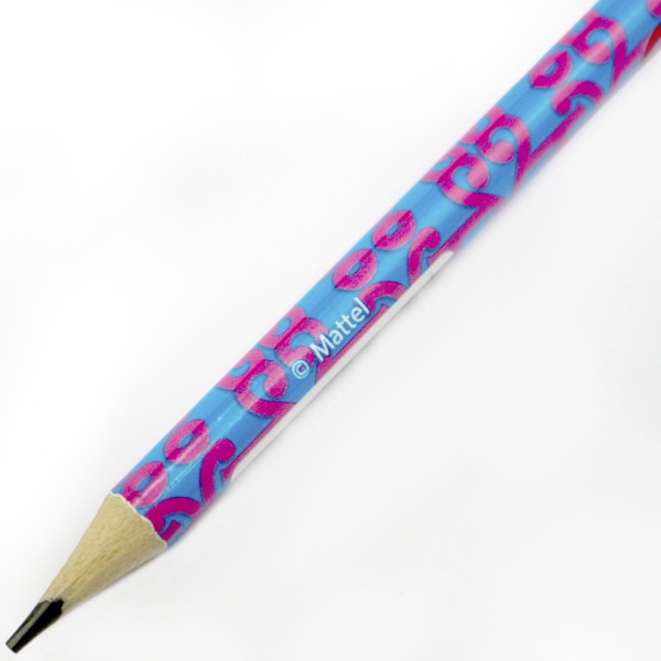 Олівець гр. "Yes" №280647 Barbie HB з фольгою круг. з гумкою,в пласт. тубі(36)(540)