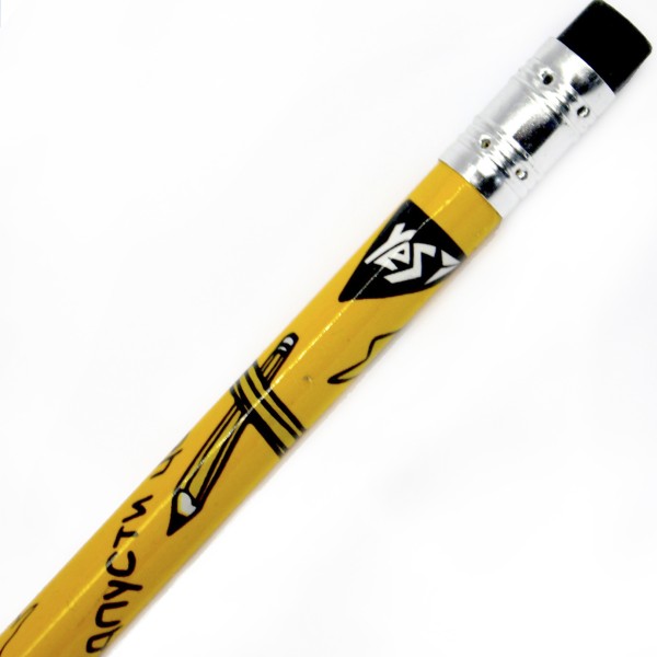 Олівець гр. "Yes" №280675 Не ускладнюй! HB трикутн. з гумкою, в пласт. тубі(36)(360)