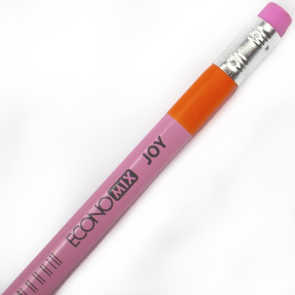 Олівець гр. "Economix" №E11333 Joy HB корпус асорті(12)(144)(2880)