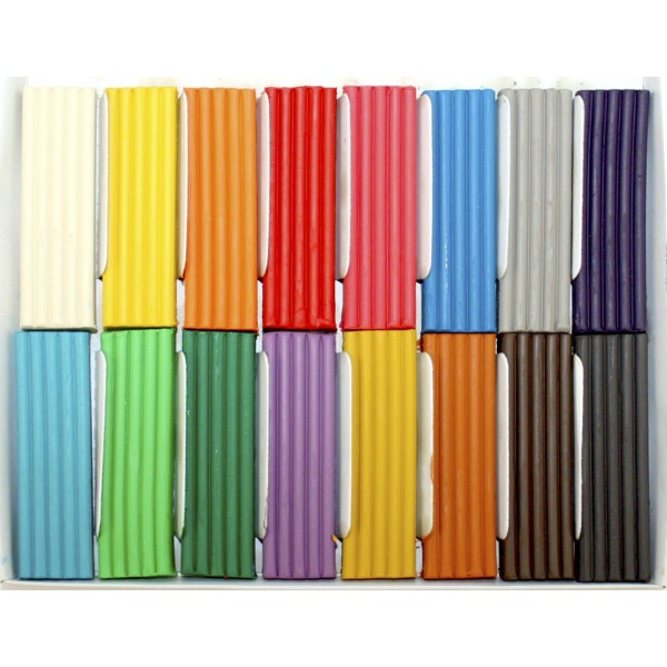 Пластилин 16 цветов 320 гр Липландия/Пластиленд Тетрада (20)