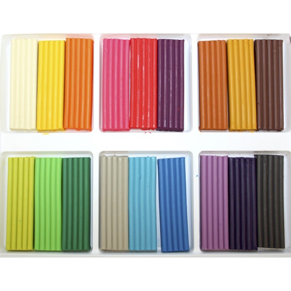 Пластилин 18 цветов 360 гр Липландия/Пластиленд Тетрада (20)