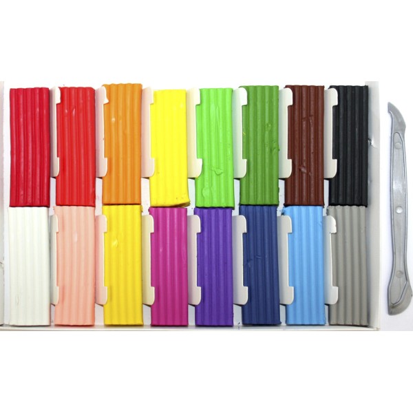 Пластилин 16 цветов 20 гр Class MAXI (30) 7647С